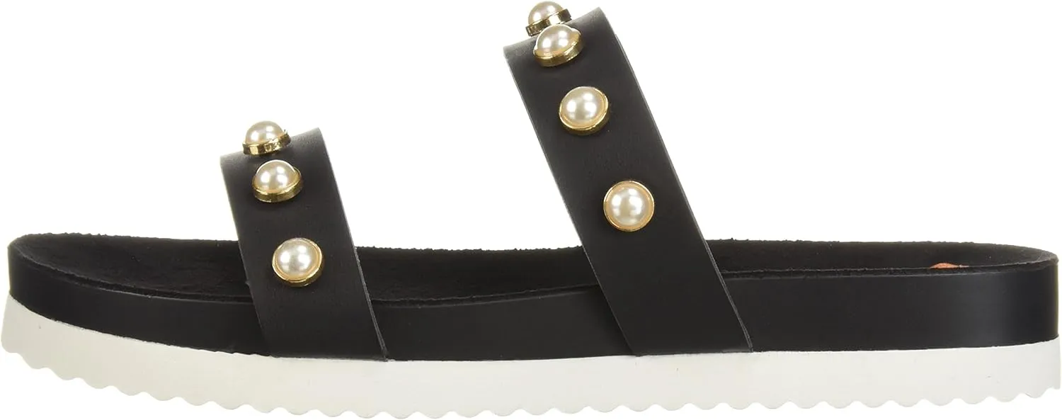 Rocket Dog Women's Lolly Austin Pu W/Pearls Sandal