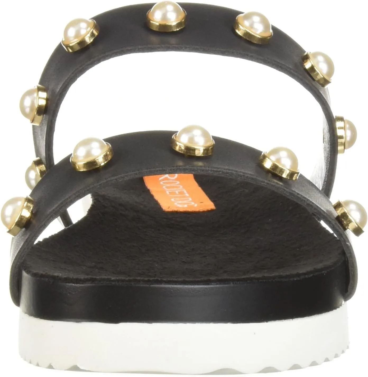 Rocket Dog Women's Lolly Austin Pu W/Pearls Sandal
