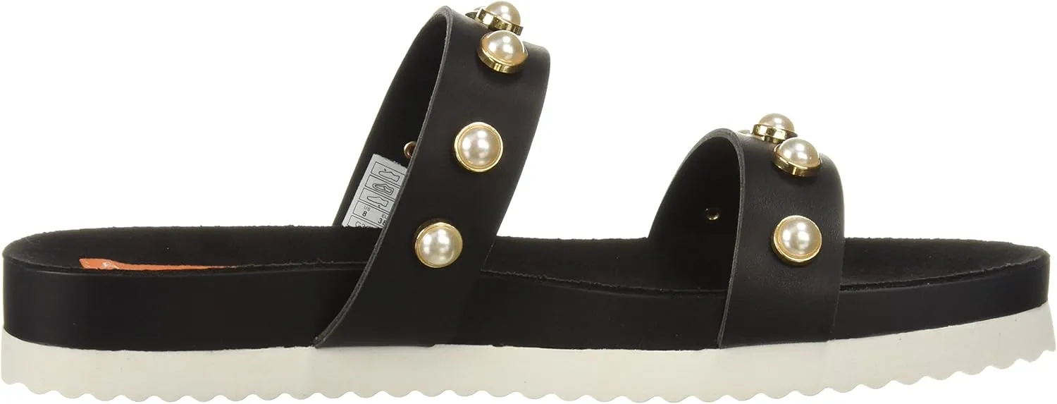 Rocket Dog Women's Lolly Austin Pu W/Pearls Sandal