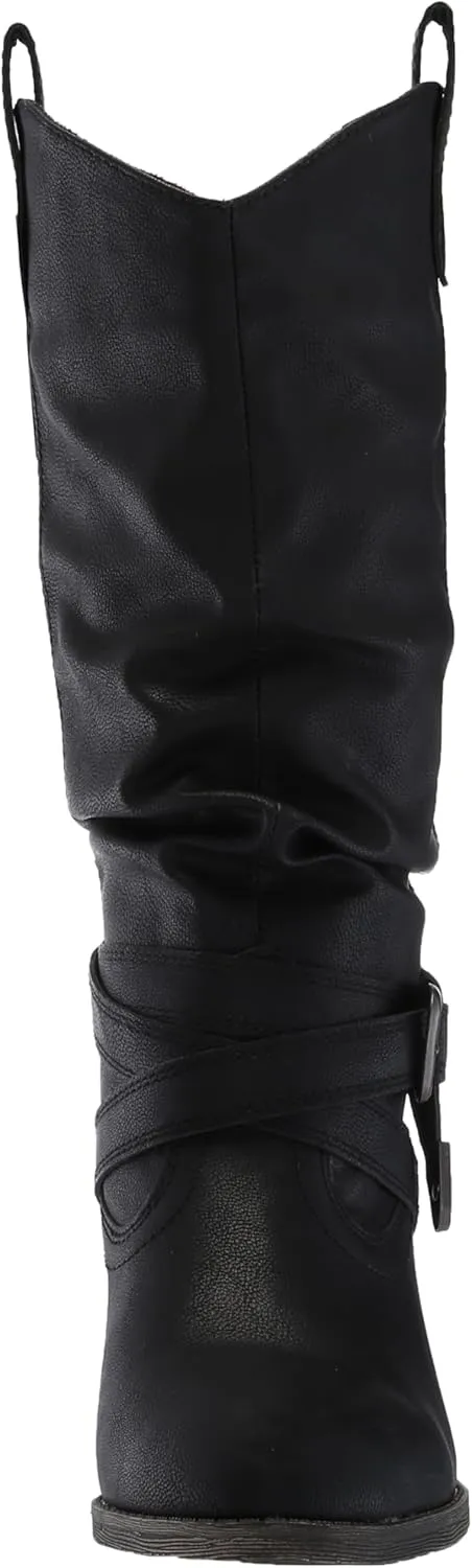 Rocket Dog Women's Sidestep Lewis Pu Mid Calf Boot