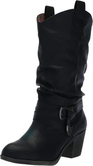 Rocket Dog Women's Sidestep Lewis Pu Mid Calf Boot