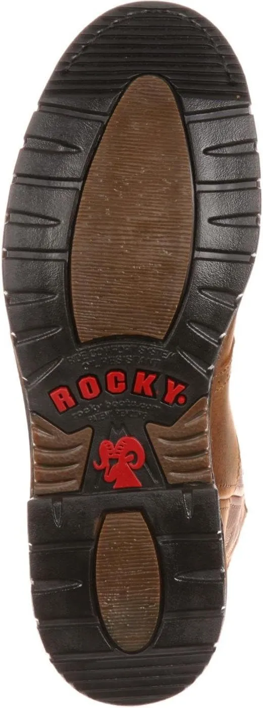ROCKY Original Ride Branson Saddle Roper Waterproof Western Boot