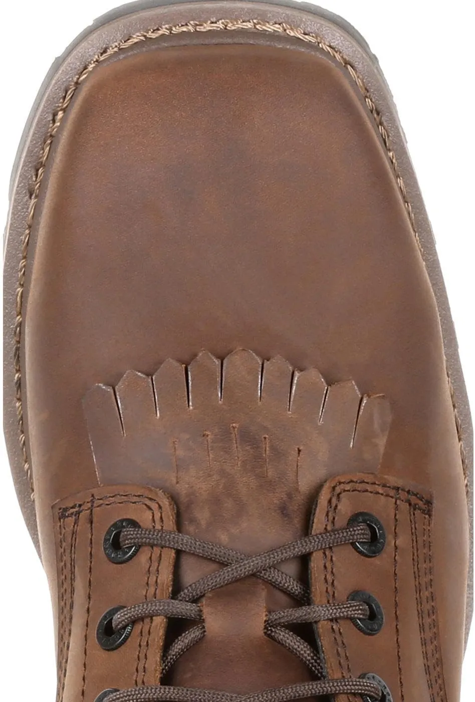ROCKY Square Toe Logger Waterproof Work Boot