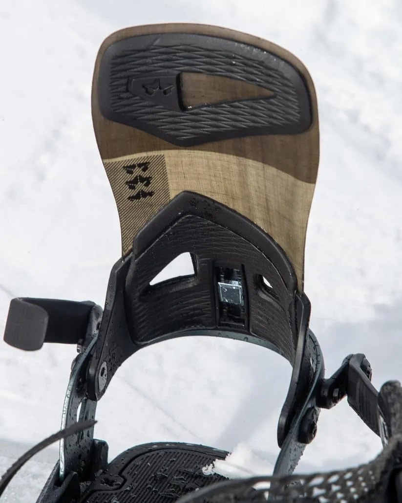 Rome Snowboards Mens Black Label Snowboard Binding