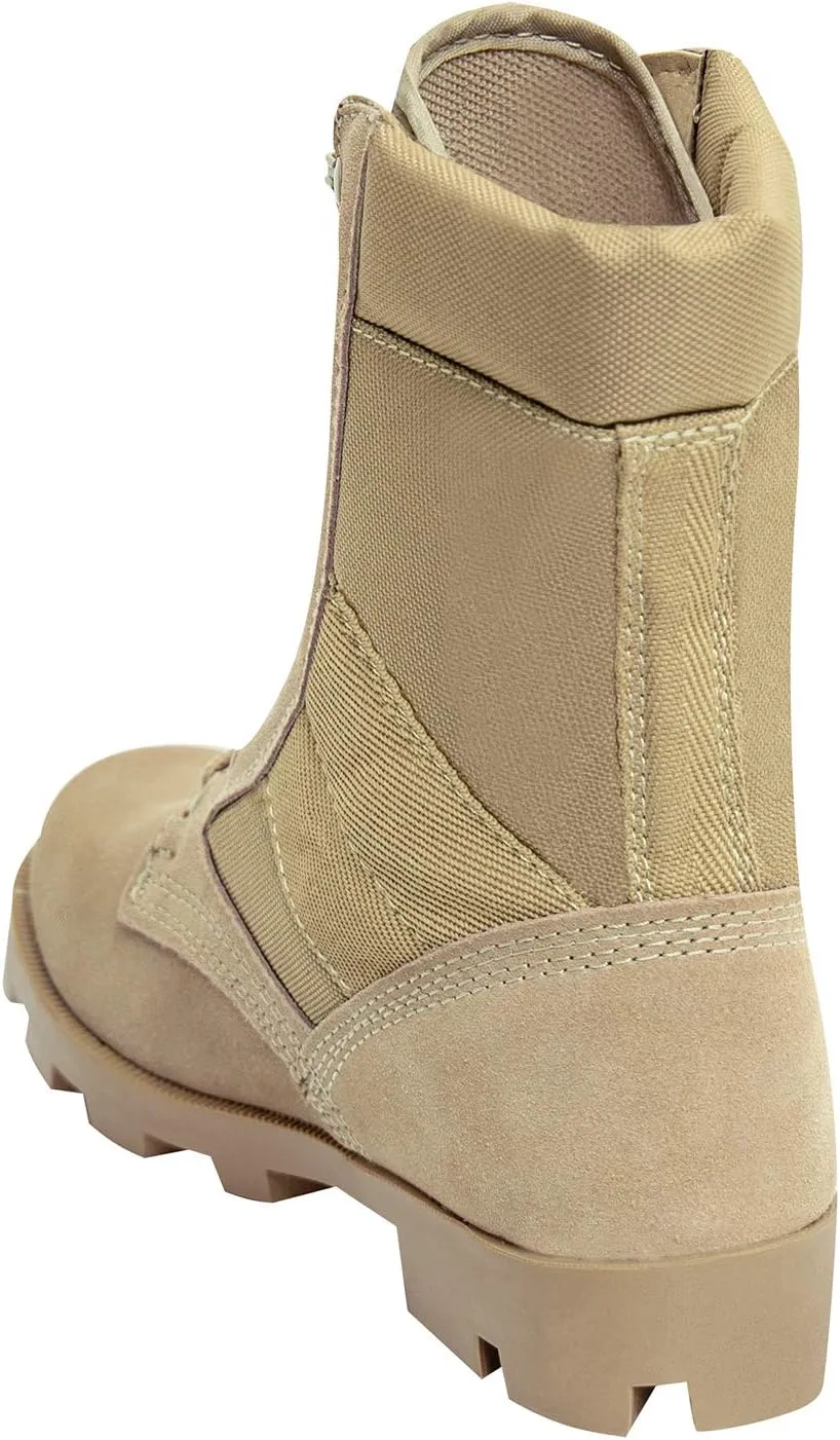 Rothco Speedlace Jungle Boots Leather Suede Rugged Tactical Hiking Boot 8" High