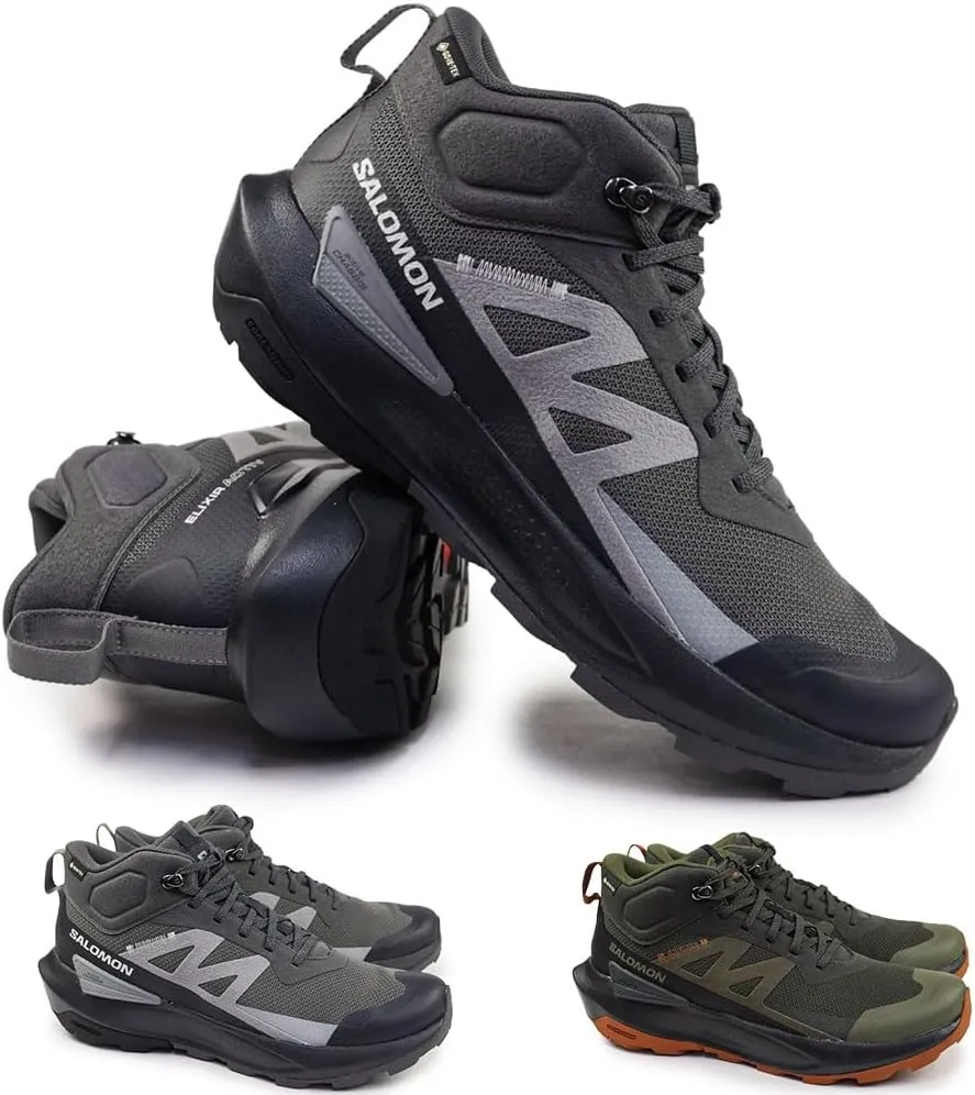 Salomon Men's Elixir Active Mid GTX Hiking Shoe