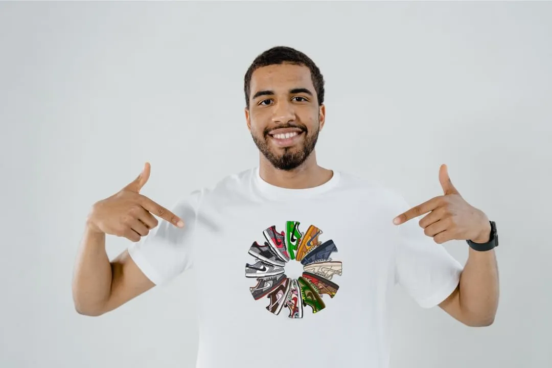 SB Dunk Men's Graphic T-Shirt – 100% Cotton Graphic Tees Men, Comfortable Streetwear Tee – Short Sleeve Crewneck T-Shirt