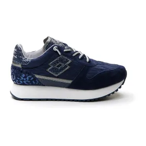 SCARPE WEDGE W BLU SCURO