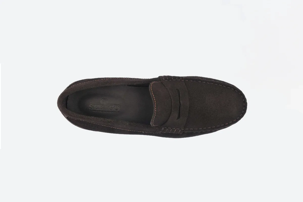 Sebago - Byron Suede Loafer - Dark Brown