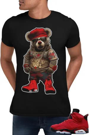 Shirt to Match Jordan 6 Toro Bravo Men's Graphic Tee, Urban Streetwear Clothing