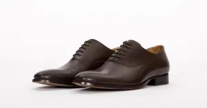 SHOES PAIR Knowledgeable CLASSIC OF DRESS OXFORD No-hassle returns LEATHER KINGS BROWN MEN'S DEUCE