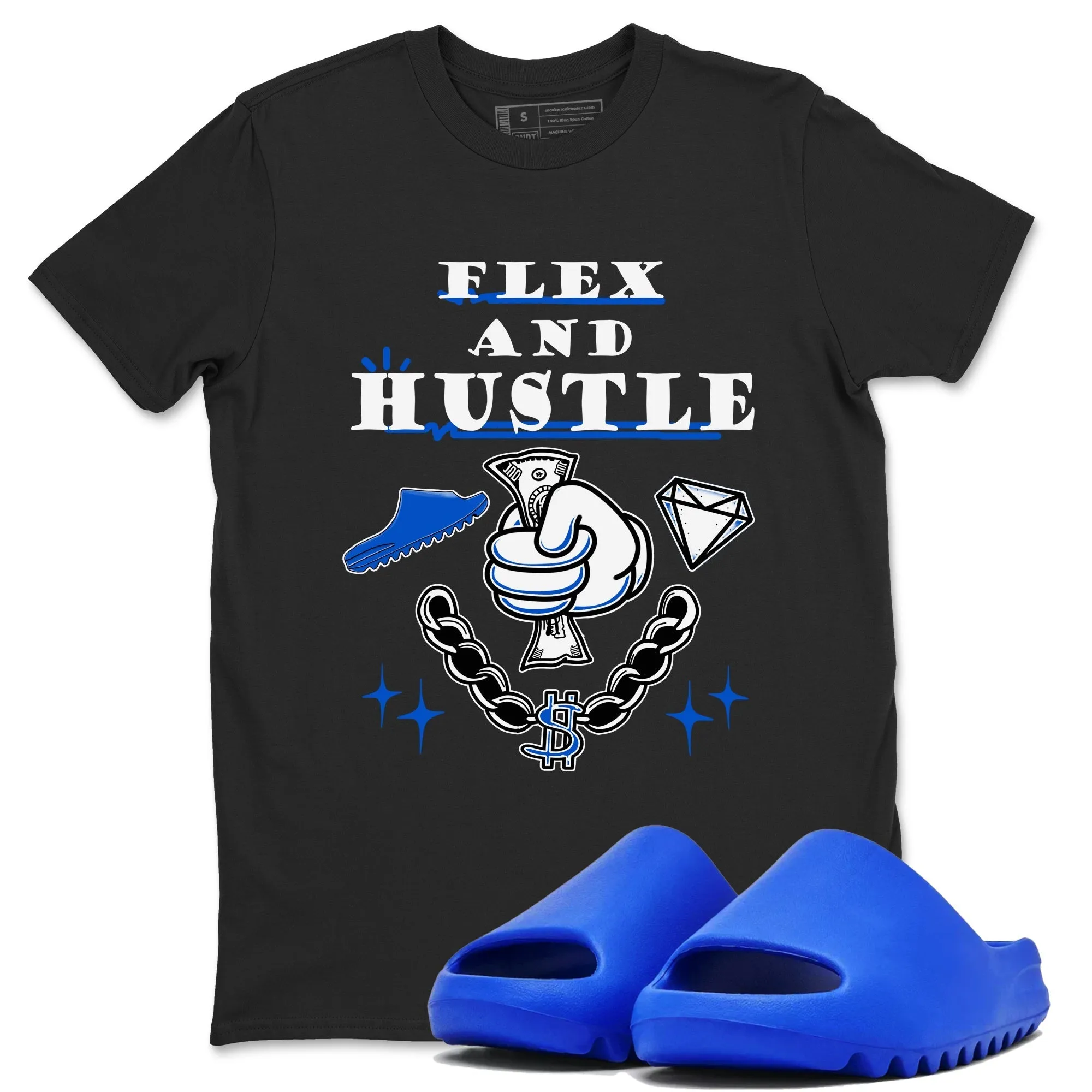 Slide - Affordable options Hustle Flex Sneaker SNRT Top-tier options Azure Yeezy And Tees