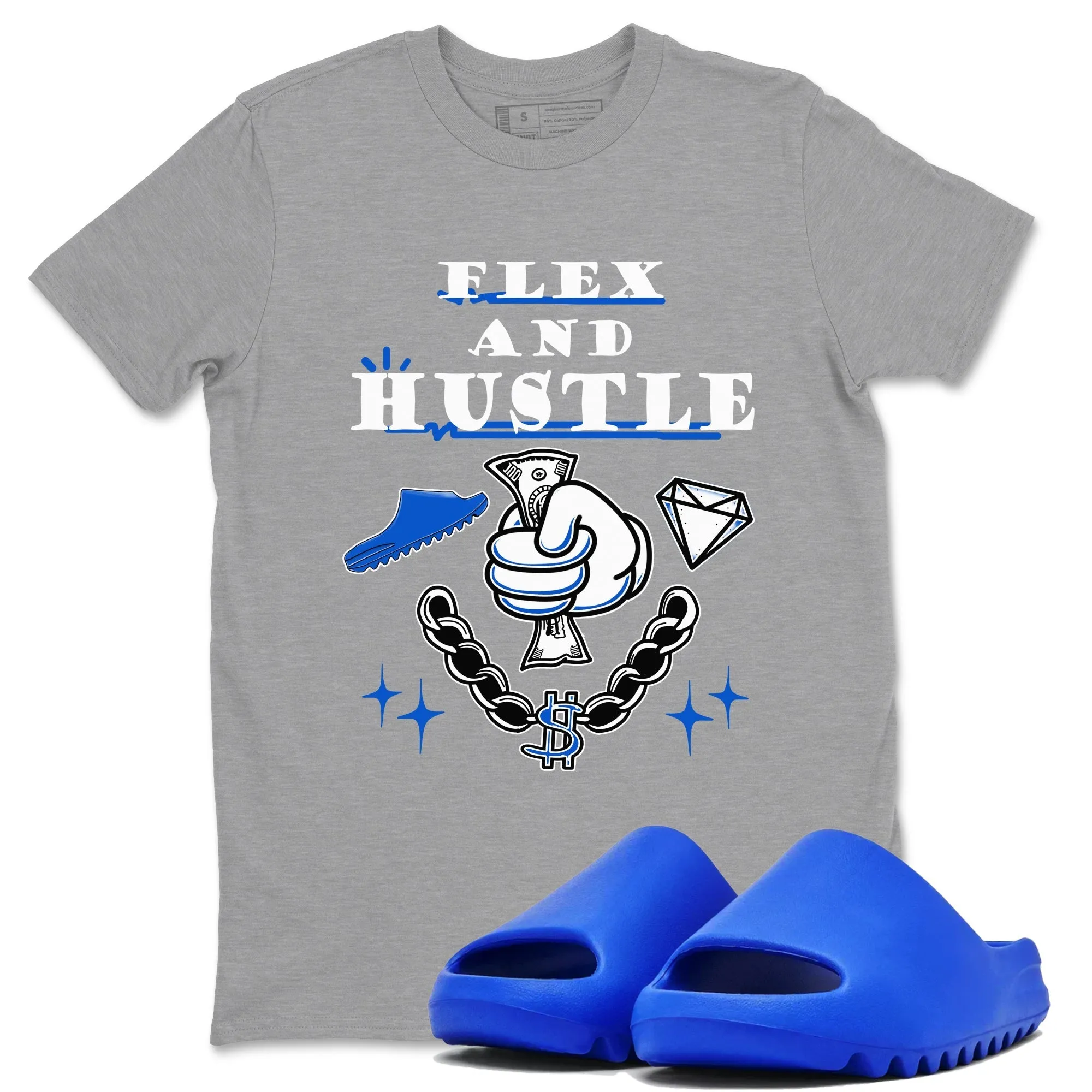 Slide - Affordable options Hustle Flex Sneaker SNRT Top-tier options Azure Yeezy And Tees