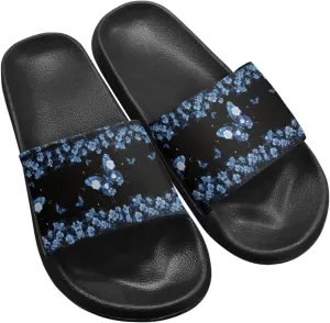 Slides Sandals Pillow House Flat Shoes Womens Shower Slippers Bathroom Anti Slip EVA Indoor Sandal Lightweight Summer Beach Slipper