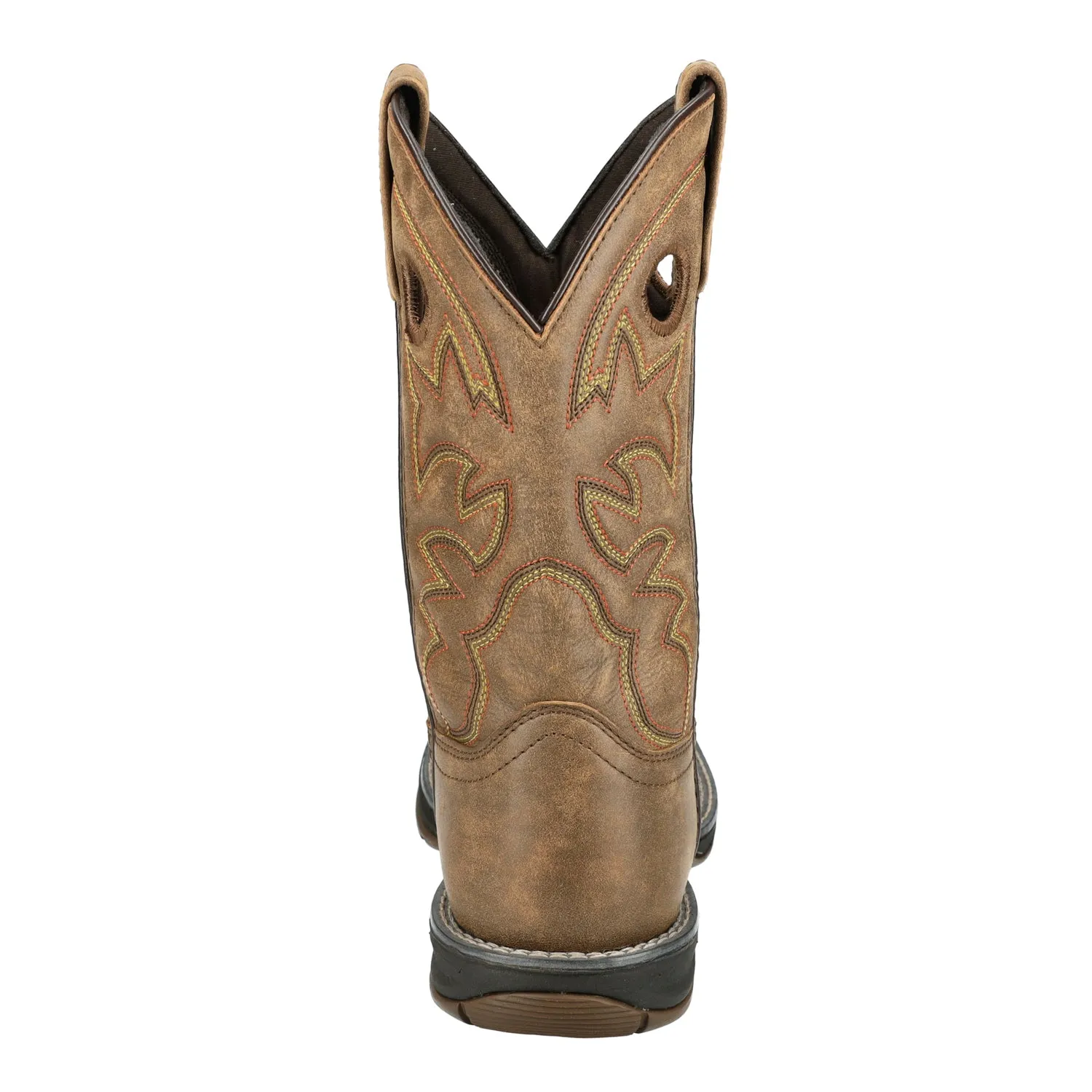 Smoky Mountain Boots Womens Prairie Brown Distress Leather Cowboy Boots