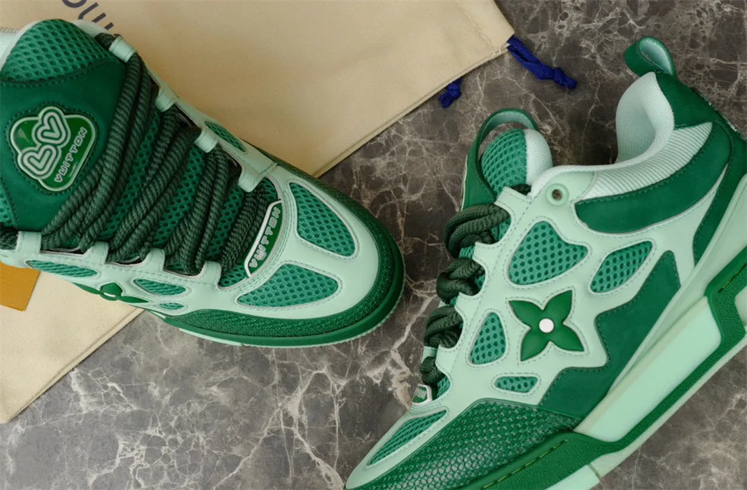 SNEAKER Best-price offer Risk-free returns GREEN LV LOUIS VUITTON SKATE