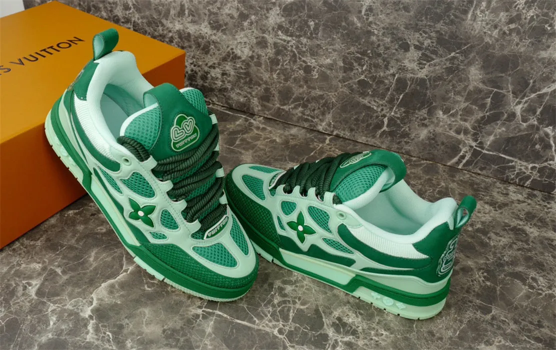 SNEAKER Best-price offer Risk-free returns GREEN LV LOUIS VUITTON SKATE
