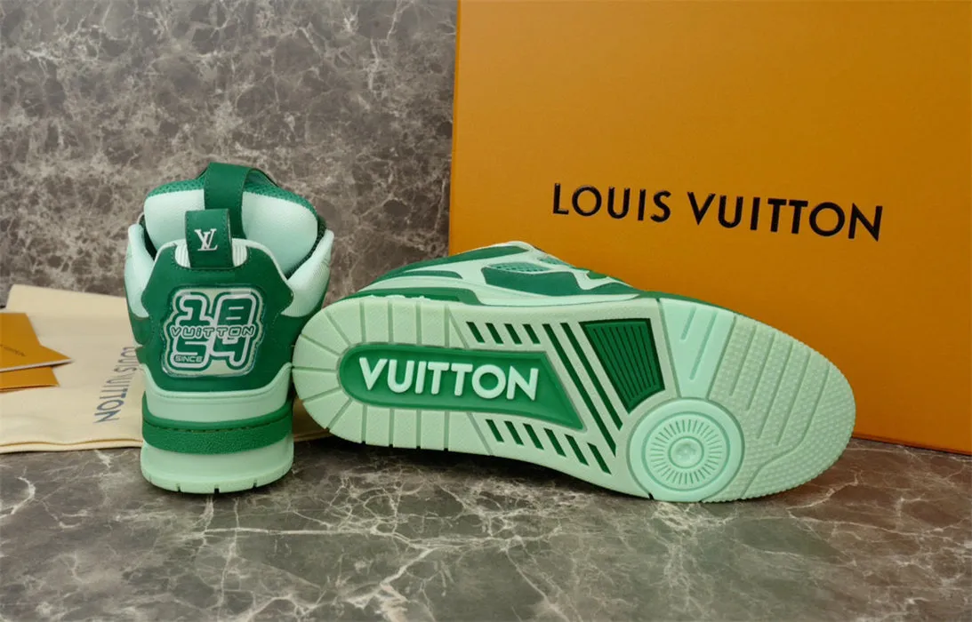 SNEAKER Best-price offer Risk-free returns GREEN LV LOUIS VUITTON SKATE