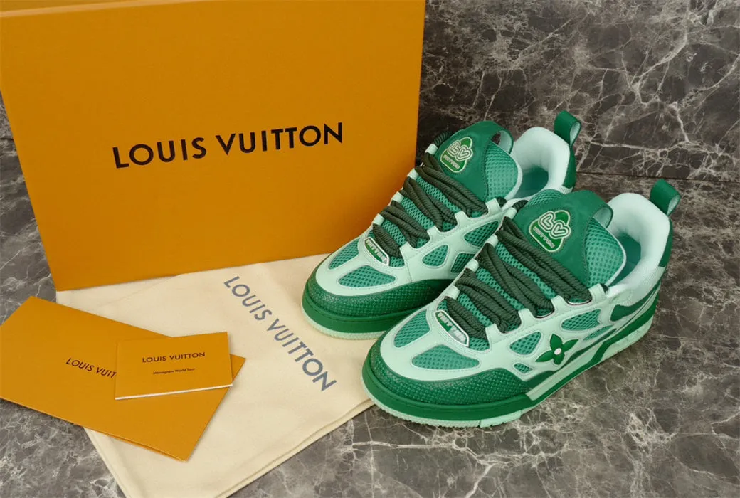 SNEAKER Best-price offer Risk-free returns GREEN LV LOUIS VUITTON SKATE