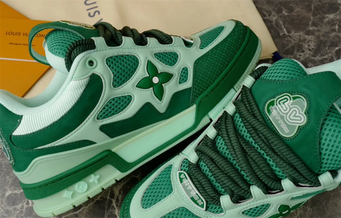 SNEAKER Best-price offer Risk-free returns GREEN LV LOUIS VUITTON SKATE