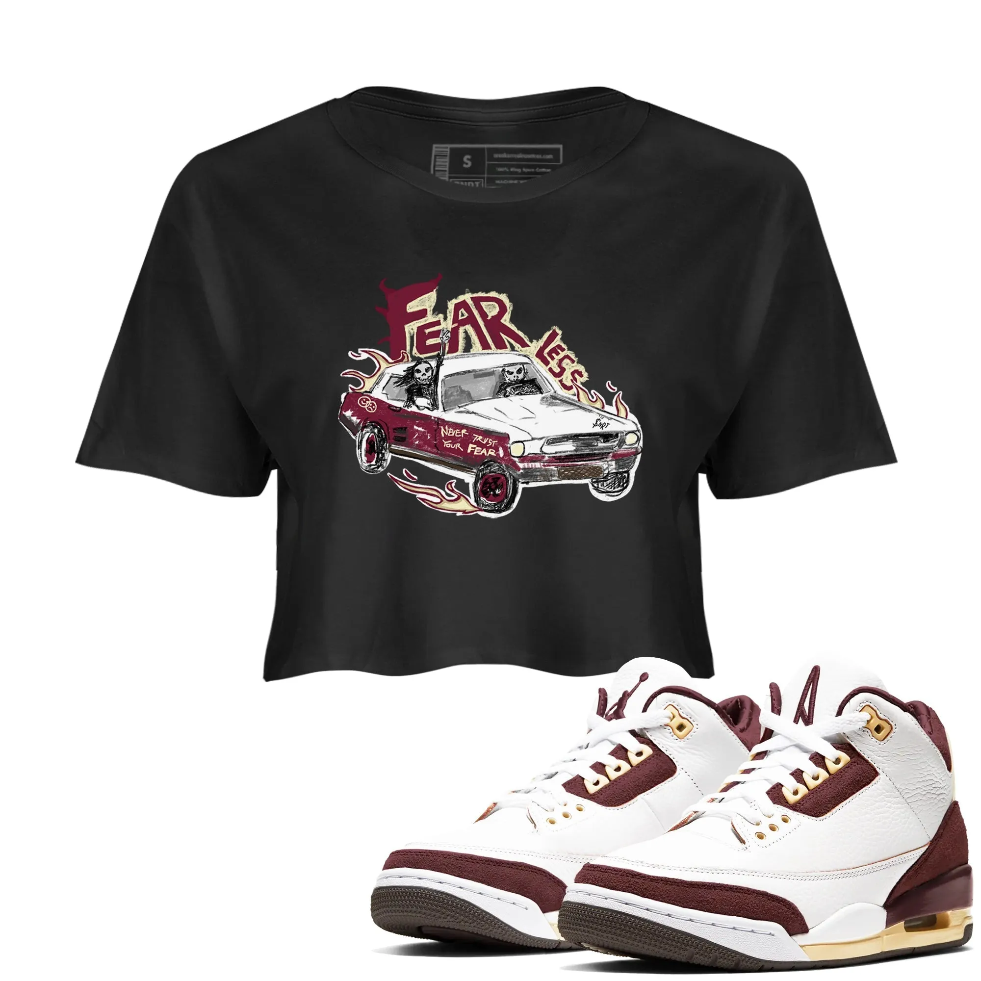 Sneaker Ma A x 3 Car - Maniere Jordan SNRT Functional design Burgundy Top Crush Fearless Women's Air Exceptional