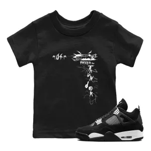 Sneaker Massive markdown Kids Precision-engineered Air 4 Faster - Thunder SNRT Jordan Tees Thunder White Than