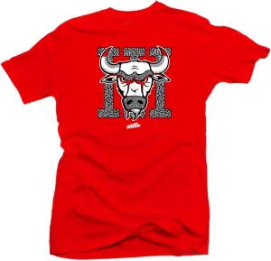 SNELOS Shirt to Match Jordan Retro 3" Red Cement 2020 Sneaker Tees