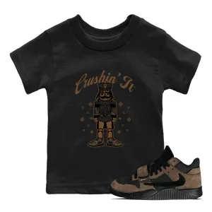 SNRT Jack Jordan Mocha Scott Invitation-only sale Dark - Travis It Jumpman Kids Sneaker Tees Fashion-forward Crushin'