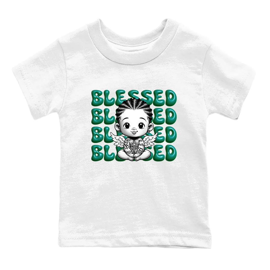 SNRT Jordan 4 Sneaker High-security Kids Oxidized Green Quick-action sale - Blessed Tees Baby Air