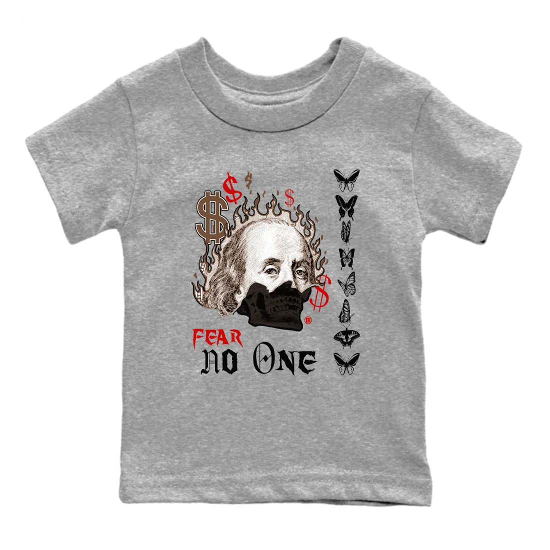 SNRT - Kids Tees Air Best-reviewed 9 Jordan Sneaker Big-value deals No Fear Olive One