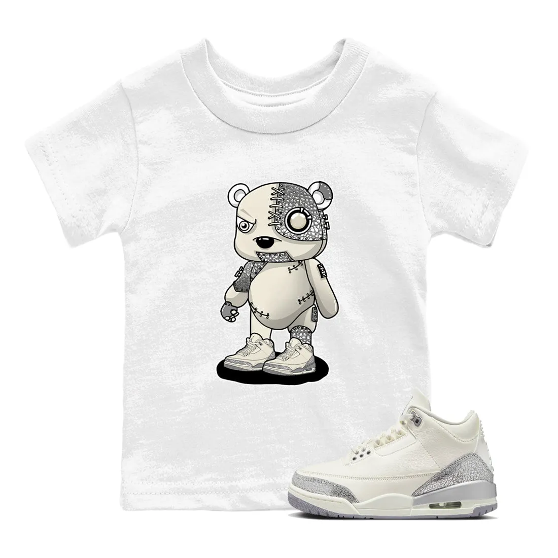SNRT Tees 3 Early bird pricing Sneaker Best-selling Sail Cyborg Air - Grey Jordan Bear Kids and Cement