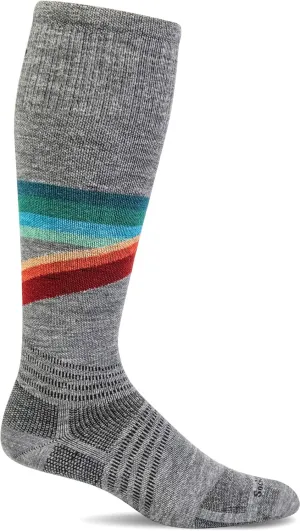 Sockwell Men's Rainbow Racer Ski Moderate Graduated Compression Sock