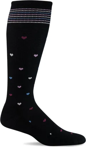 Sockwell Women's Full Heart Moderate Graduated Compression Sock