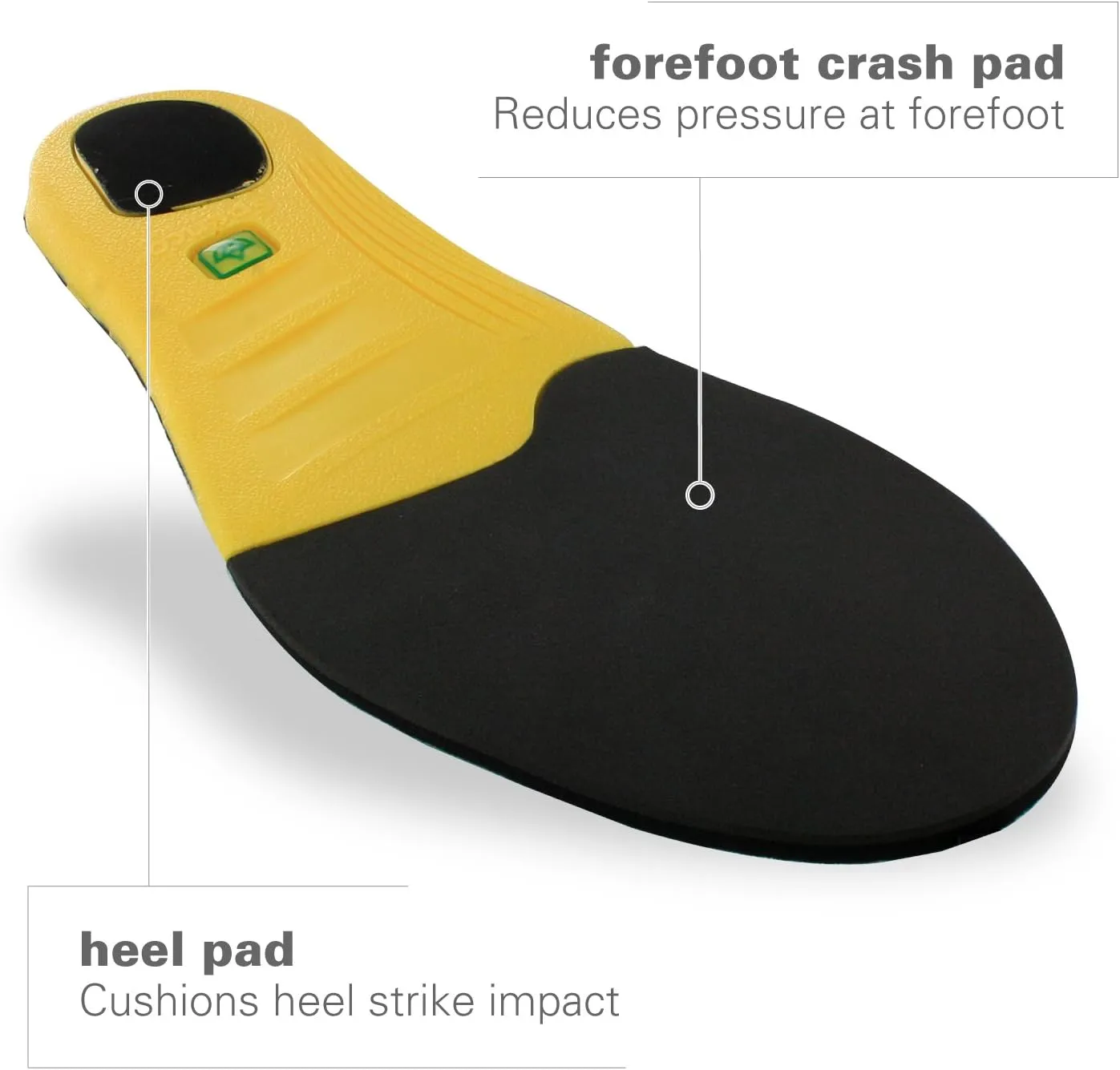 Spenco Polysorb Heavy Duty Maximum All Day Comfort and Support Shoe Insole Men's 12-13.5