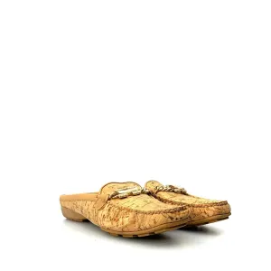 Stuart Weitzman Womens Cork Slip On Mule Loafer Driving Shoes 5M