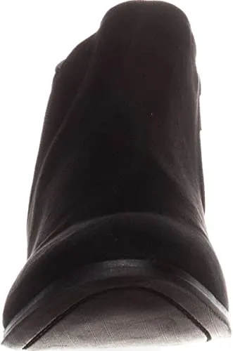 Style & Co. Womens Wileyy Fabric Almond Toe Ankle Fashion, Black, Size 7.0