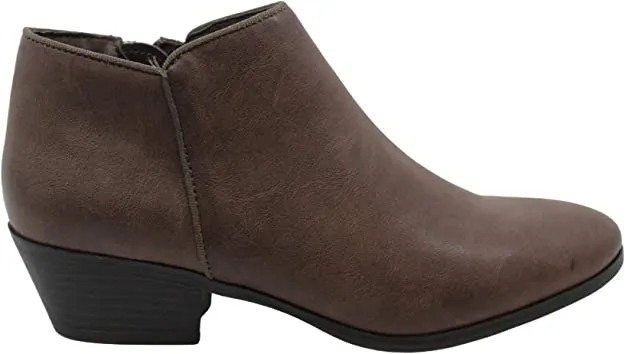 Style & Co. Womens Wileyy Round Toe Ankle Fashion Boots, Taupe, Size 5.5