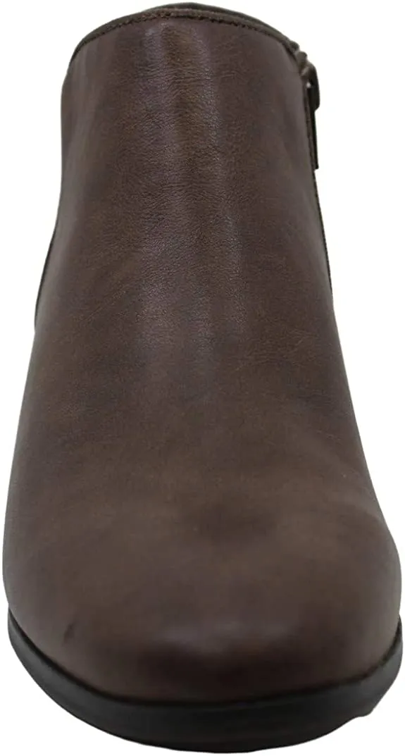 Style & Co. Womens Wileyy Round Toe Ankle Fashion Boots, Taupe, Size 5.5