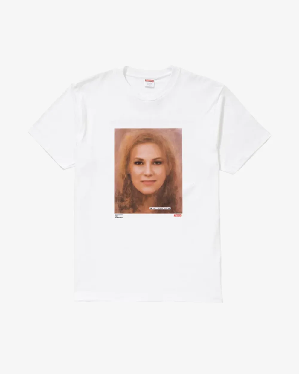 SUPREME FW18 STORMY TEE WHITE