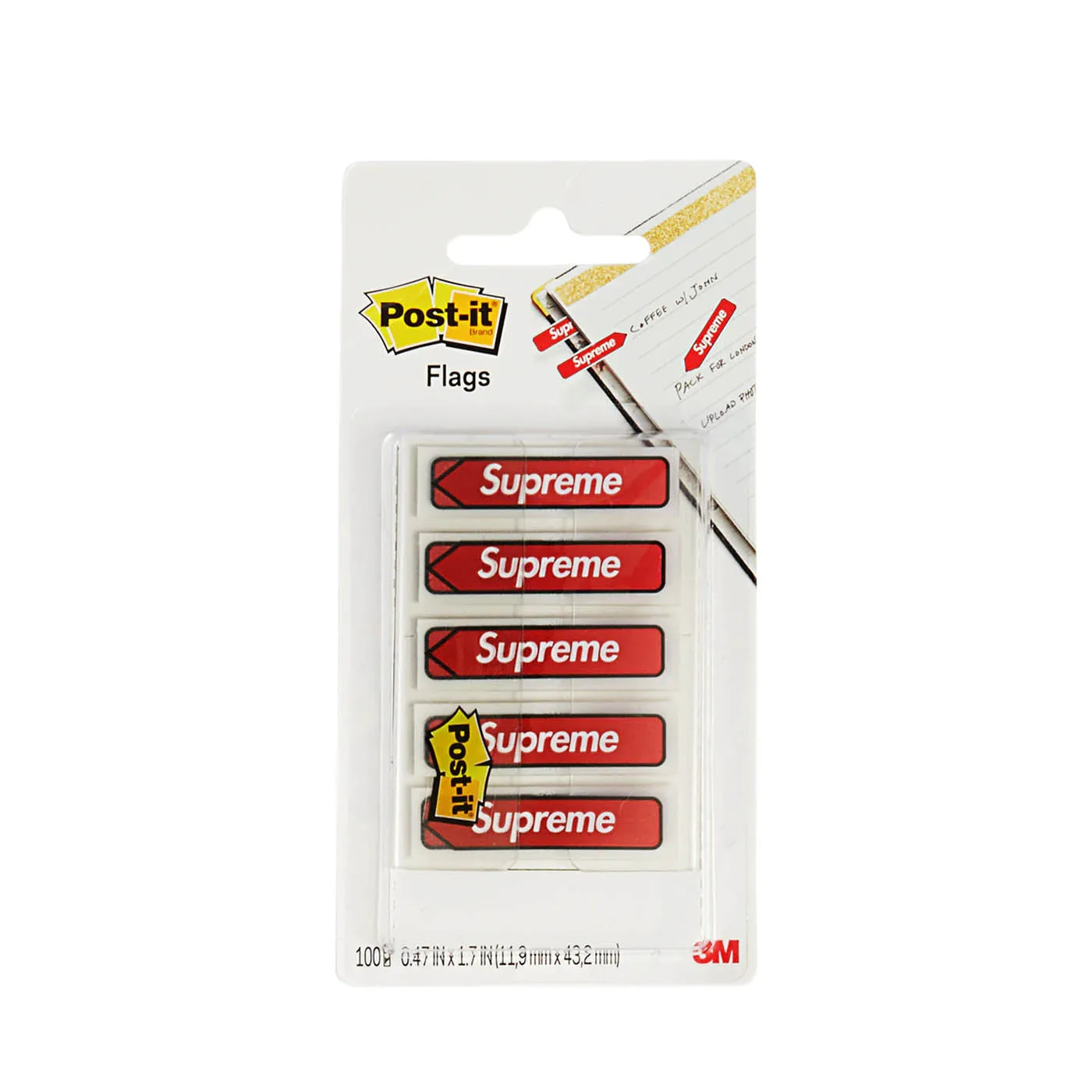 SUPREME POST IT FLAGS