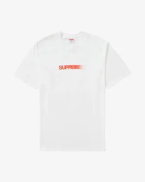 SUPREME SS20 MOTION LOGO WHITE TEE (NEW) -