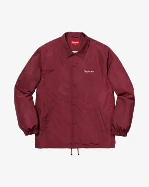 SUPREME x NAN GOLDIN SS18 MISTY AND JIMMY MAROON COACH JACKET (NEW)