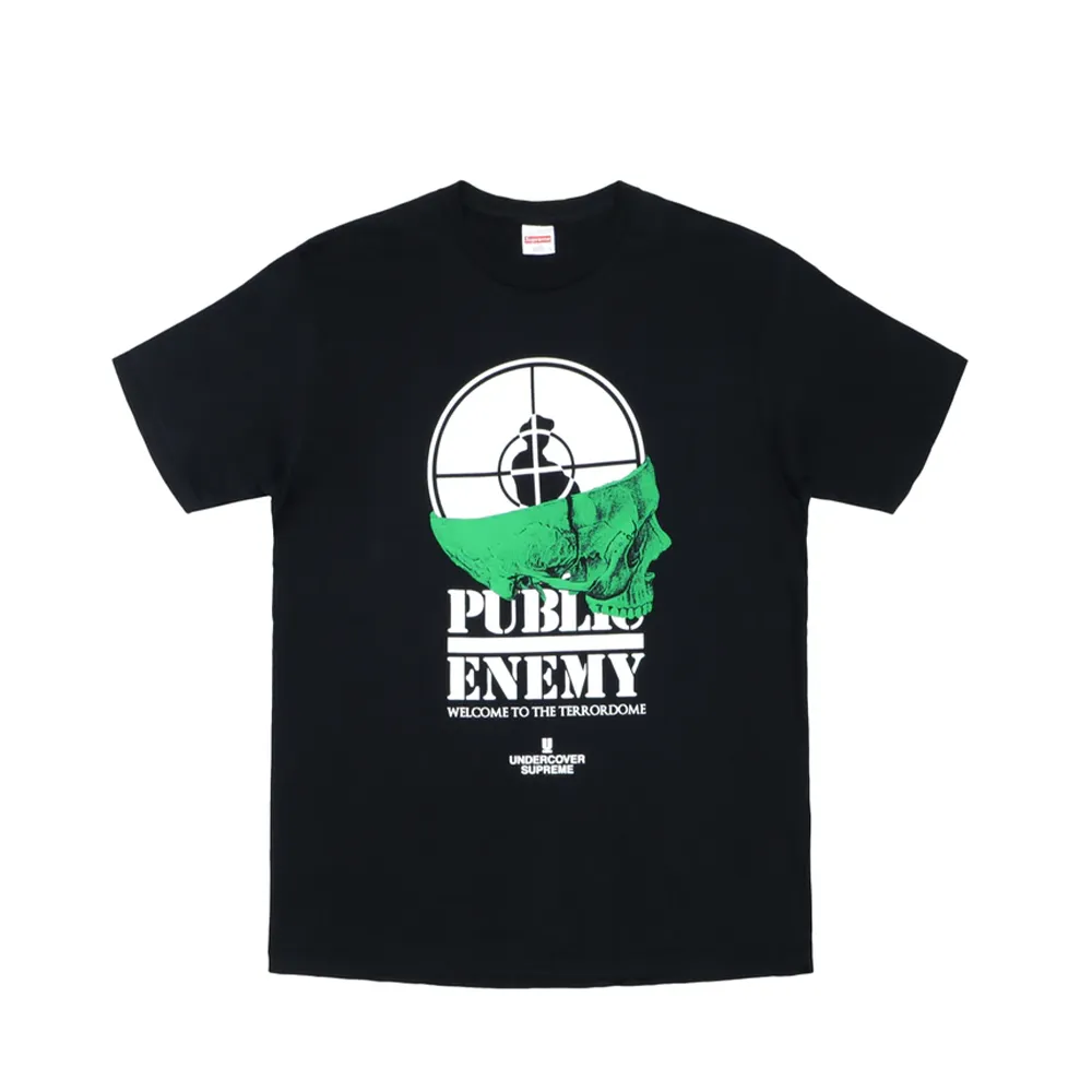 SUPREME X UNDERCOVER SS18 TERRORDOME BLACK TEE