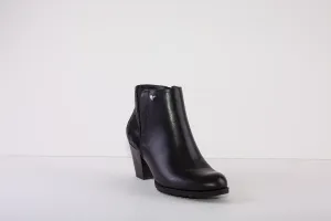 SUSST CHERUB22 MEDIUM HEEL ANKLE BOOT - BLACK