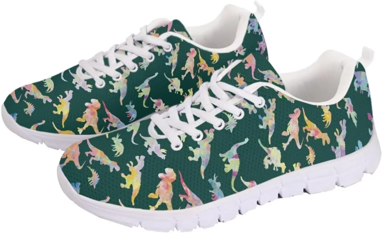 SYtrade Running Shoes Women Print Slip On Sneakers for Woman Tennis Shoes White Sole