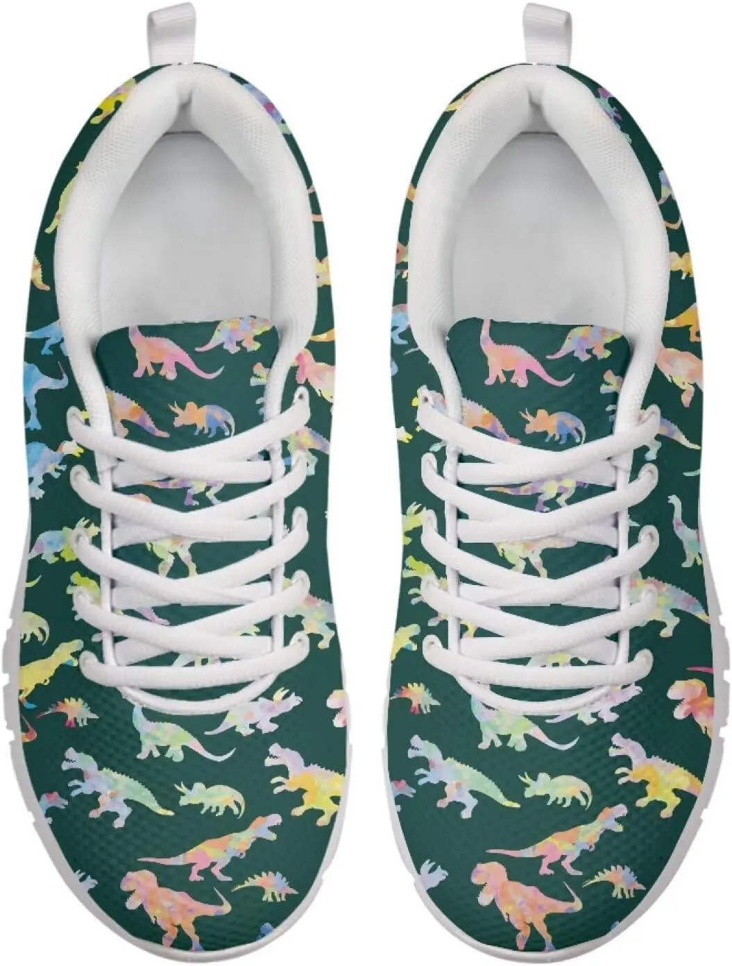 SYtrade Running Shoes Women Print Slip On Sneakers for Woman Tennis Shoes White Sole