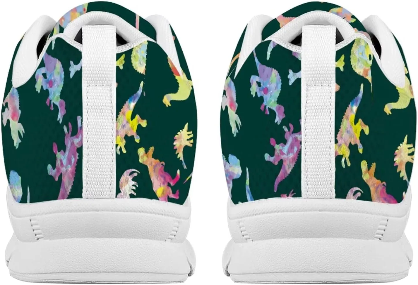 SYtrade Running Shoes Women Print Slip On Sneakers for Woman Tennis Shoes White Sole