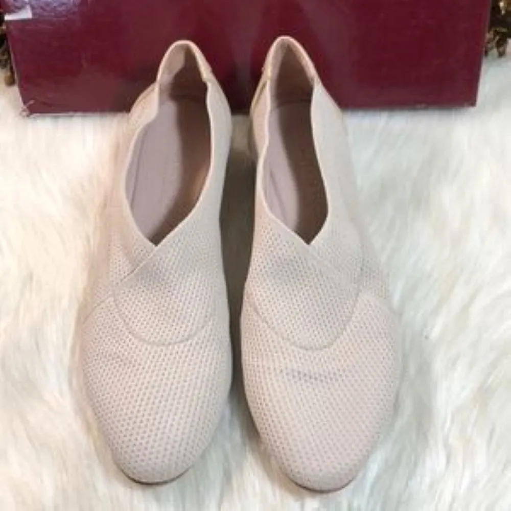Taryn Rose Celeste Stretch Knit Demi Wedge 7M