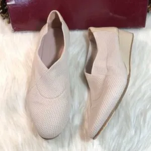 Taryn Rose Celeste Stretch Knit Demi Wedge 7M
