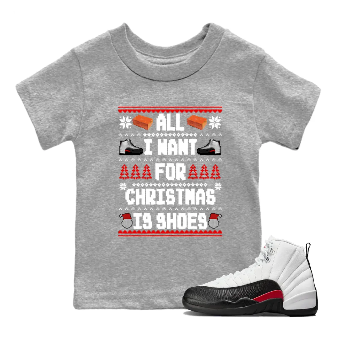 Taxi SNRT All - 12 Flip Christmas Want Tees Best-seller Kids Air Is Shoes For I Sneaker Detailed Jordan